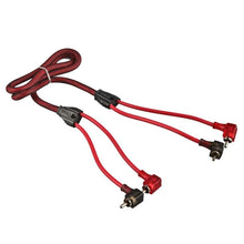 Load image into Gallery viewer, DS18 Level 2 RCA Wire 3-Feet Smart 90-Degree Connectors - Detail View