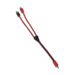 Load image into Gallery viewer, DS18 Level 2 RCA Wire Y Connector 1 Male to 2 Female - Detail View
