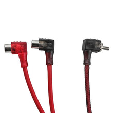 Load image into Gallery viewer, DS18 Level 2 RCA Wire Y Connector 1 Male to 2 Females Smart 90-Degree Connectors - Main Product View