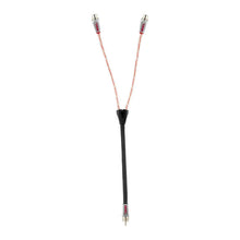 Load image into Gallery viewer, DS18 Level 3 RCA Wire Y Connector 1 Male to 2 Female Red - Installation View