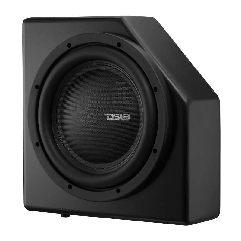 DS18 Loaded 10in Sub Encl Sealed Box IP65 Waterproof Rating IXS10.4D Incl 2017+ Back Driver Side - Back View