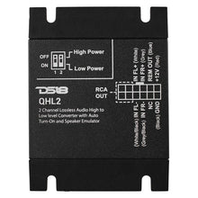 Load image into Gallery viewer, DS18 Lossless Hi/Low Converter 2-Channel Speaker Emulator Auto Turn-On - Additional View 5