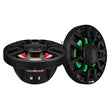 Load image into Gallery viewer, DS18 Marine 6.5in 2-Way 150 Watts RMS 4 ohm Digital LED Lights Bullet Tweeter Covers Included Black - Additional View 5