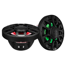 Load image into Gallery viewer, DS18 Marine 6.5in 2-Way 150 Watts RMS 4 ohm Digital LED Lights Bullet Tweeter Covers Included Black - Additional View 5