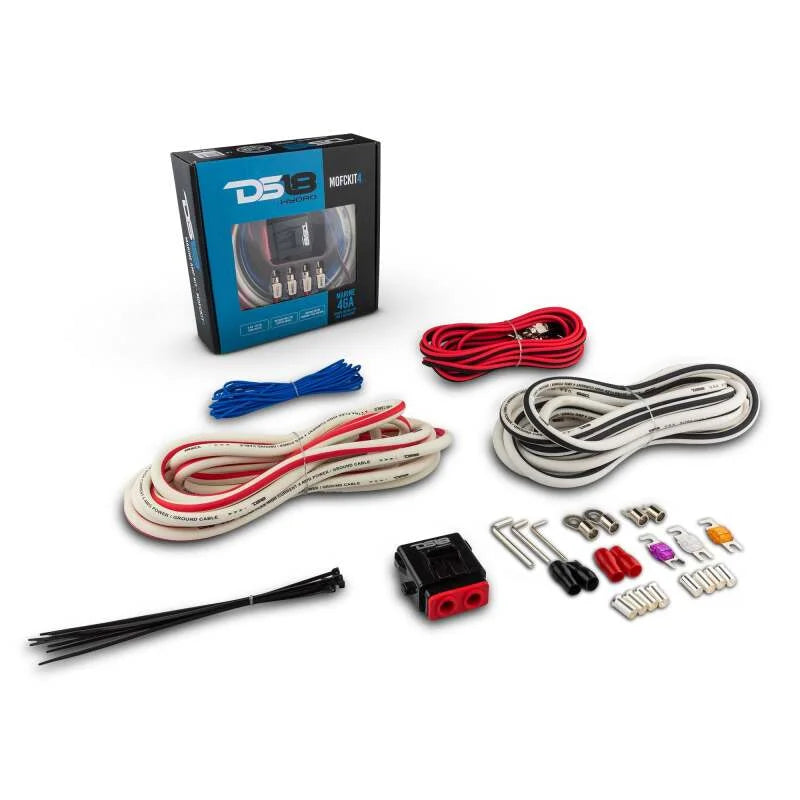 DS18 Marine Amplifier Installation Kit 4-GA 100% Copper Tinned Wire - Additional View 5