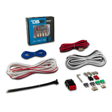 Load image into Gallery viewer, DS18 Marine Amplifier Installation Kit 8-GA 100% Copper Tinned Wire - Main Product View