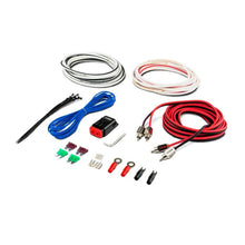 Load image into Gallery viewer, DS18 Marine Amplifier Installation Kit 8-GA 100% Copper Tinned Wire - Side View