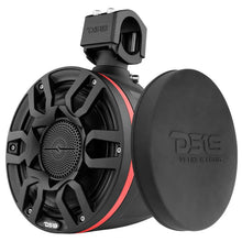 Load image into Gallery viewer, DS18 Marine And Powersports 8in 250 Watts RMS RGB LED Lights PRO-HY8.4B Incl Cover Included Black - Installation View