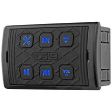 Load image into Gallery viewer, DS18 Marine And Powersports Bluetooth Audio Receiver w/ Controls And 1A Charging - Back View