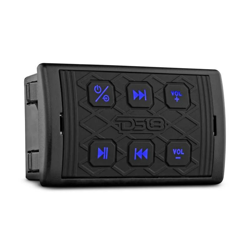 DS18 Marine And Powersports Bluetooth Audio Receiver w/ Controls And 1A Charging - Installation View