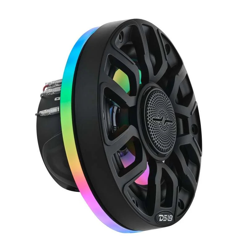 DS18 Marine And Powersports Speakers And Towers Ring 6.5in Digital LED lights 1/2in Spacer Depth - Additional View 5