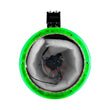 Load image into Gallery viewer, DS18 Marine And Powersports Towers 10in RGB LED Lights Black Carbon Fiber Speakers Not Included - Main Product View