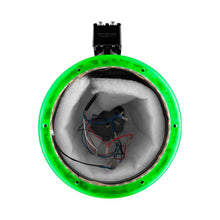 Load image into Gallery viewer, DS18 Marine And Powersports Towers 10in RGB LED Lights Black Carbon Fiber Speakers Not Included - Main Product View