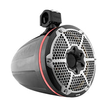 Load image into Gallery viewer, DS18 Marine And Powersports Towers 10in RGB LED Lights Black Carbon Fiber Speakers Not Included - Additional View 6