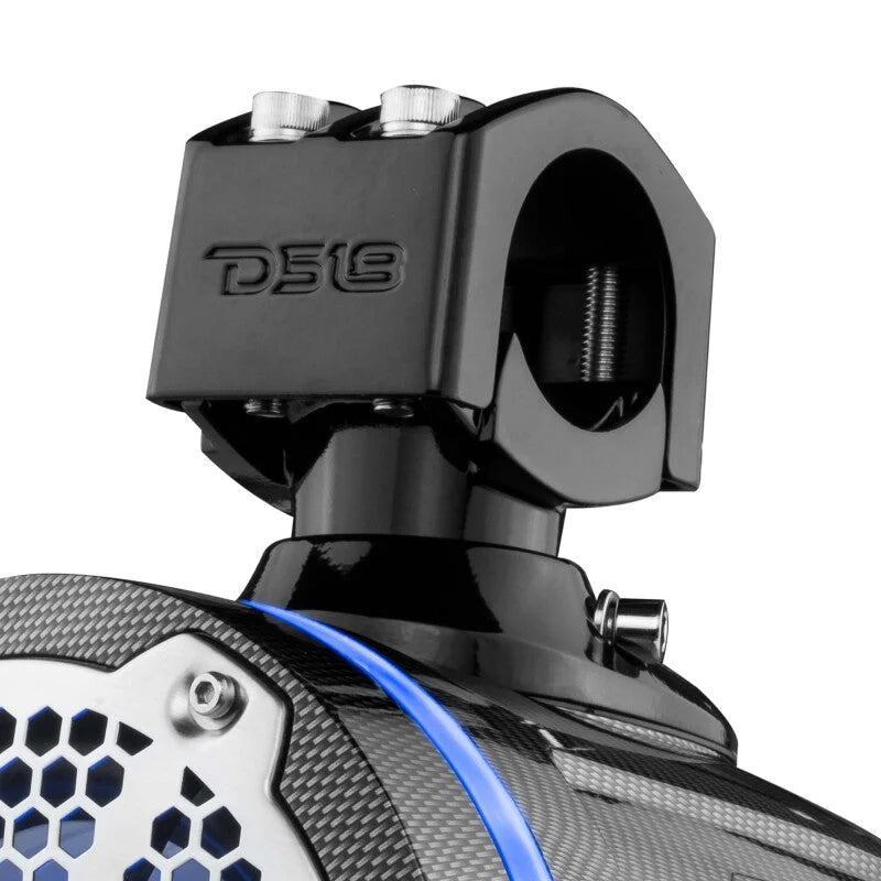 DS18 Marine And Powersports Towers 6.5in 100 Watts RMS RGB LED Lights Black Carbon Fiber - Additional View 11