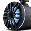 Load image into Gallery viewer, DS18 Marine And Powersports Towers 8in 125 Watts RMS RGB LED Lights Red - Main Product View