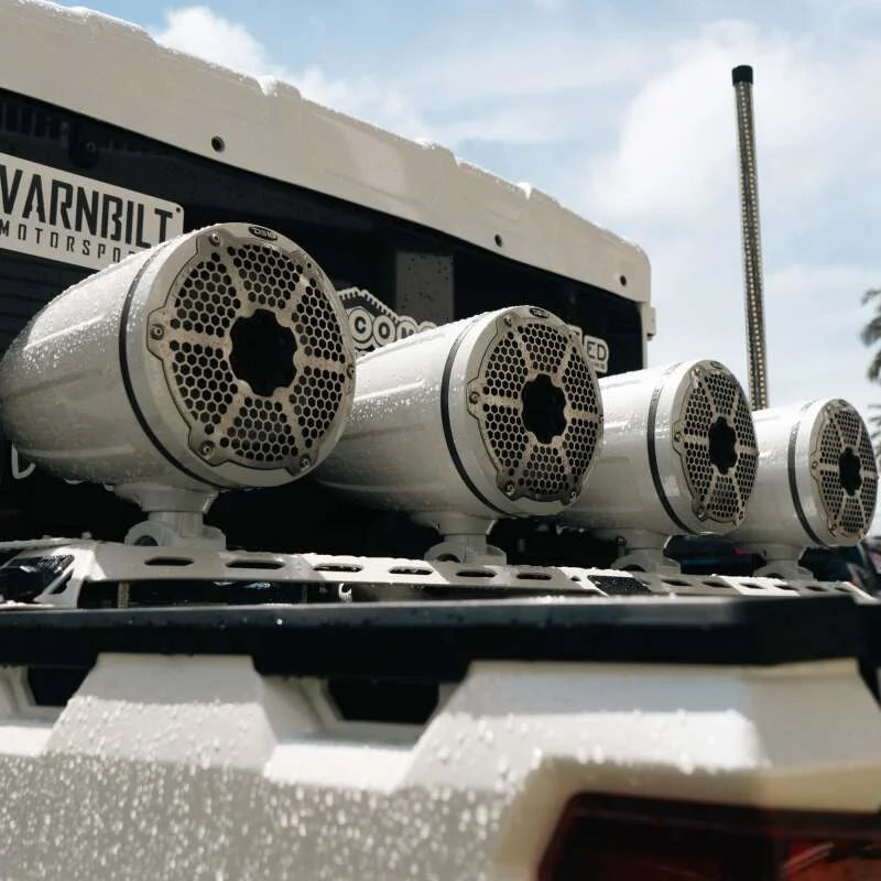 DS18 Marine And Powersports Towers 8in 125 Watts RMS RGB LED Lights White - Additional View 9