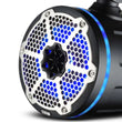 Load image into Gallery viewer, DS18 Marine And Powersports Towers 8in 1in Driver 180 Watts RMS RGB LED Lights Black - Additional View 7