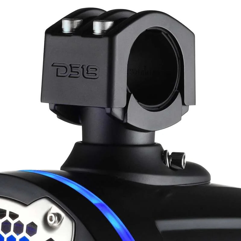 DS18 Marine And Powersports Towers 8in 1in Driver 180 Watts RMS RGB LED Lights Black - Additional View 8