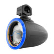 Load image into Gallery viewer, DS18 Marine And Psports Towers Speakers Not Included 6.5in RGB LED Lights Black - Detail View