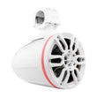 Load image into Gallery viewer, DS18 Marine And Psports Towers Speakers Not Included 6.5in RGB LED Lights White - Main Product View