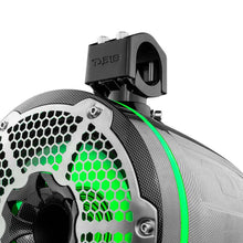 Load image into Gallery viewer, DS18 Marine And Psports Towers With 10in 1in Driver 300 Watts RMS RGB LED Lights Black Carbon Fiber - Additional View 6