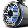 Load image into Gallery viewer, DS18 Marine And Psports Towers With Built In 8in 1in Driver 180 Watts RMS RGB LEDs Blk Crbn Fiber - Additional View 7