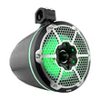 Load image into Gallery viewer, DS18 Marine And Psports Towers w/ Built In 10in 1in Driver 300 Watts RMS RGB LED Lights Black - Side View