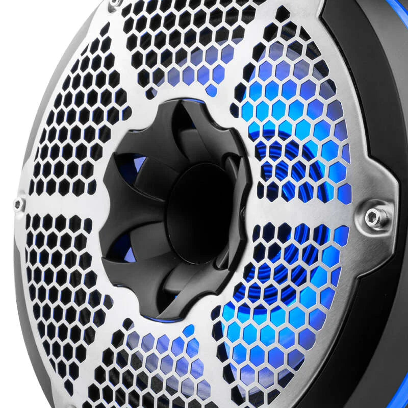 DS18 Marine And Psports Towers w/ Built In 10in 1in Driver 300 Watts RMS RGB LED Lights Black - Additional View 5