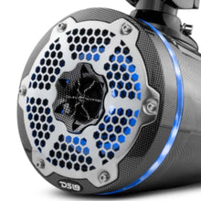 Load image into Gallery viewer, DS18 Marine And Psports With Built In 6.5in 1in Driver 150 Watts RMS RGB LED Lights Black Crbn Fiber - Additional View 5