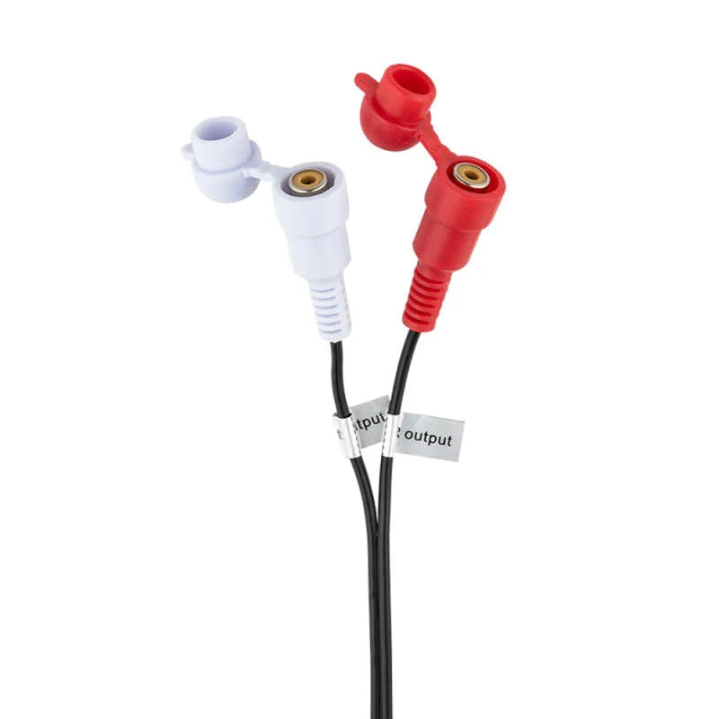DS18 Marine Bass Knob Compatible w/ Any Source Unit RCA Input and Output Flush Mount - Installation View