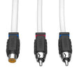 Load image into Gallery viewer, DS18 Marine Grade Tinned Copper OFC RCA Wires 1 Female to 2 Male Splitter - Main Product View