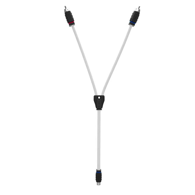 DS18 Marine Grade Tinned Copper OFC RCA Wires 1 Female to 2 Male Splitter - Additional View 5