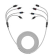 Load image into Gallery viewer, DS18 Marine Grade Tinned Copper OFC RCA Wires 4-Channel 25 Feet - Additional View 5