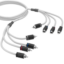 Load image into Gallery viewer, DS18 Marine Grade Tinned Copper OFC RCA Wires 4-Channel 6 Feet - Main Product View