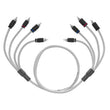 Load image into Gallery viewer, DS18 Marine Grade Tinned Copper OFC RCA Wires 4-Channel 6 Feet - Additional View 5
