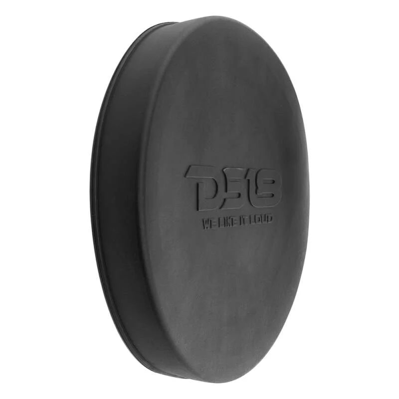 DS18 Marine Speaker Silicone Cover 10in For All Towers Speakers and Subwoofers Black - Back View