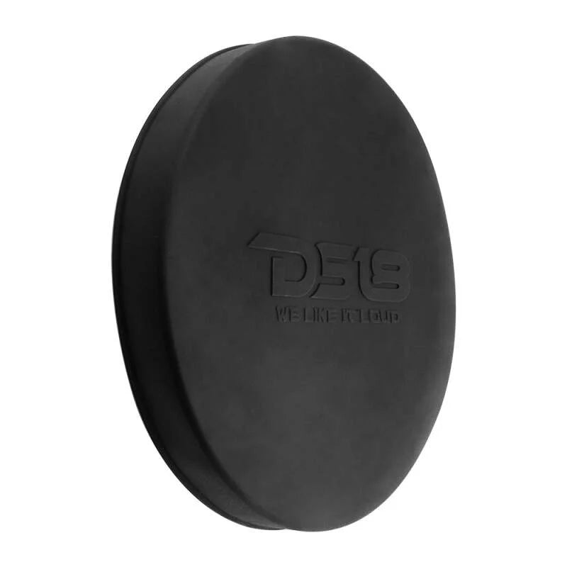 DS18 Marine Speaker Silicone Cover 12in For All Towers Speakers and Subwoofers Black - Back View