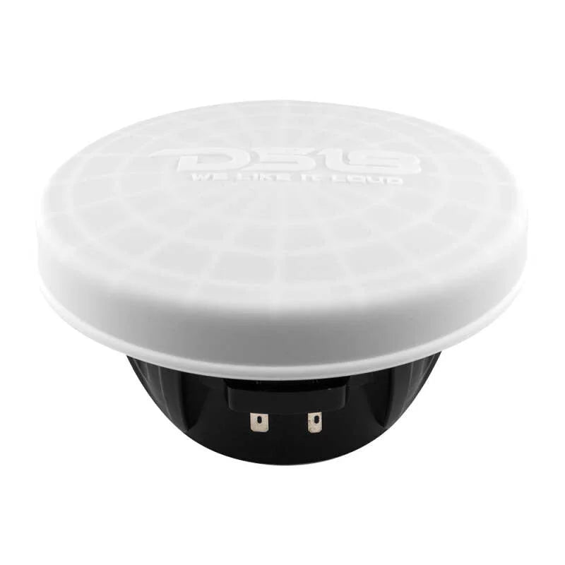 DS18 Marine Speaker Silicone Cover 6.5in For All Towers Speakers and Subwoofers White - Main Product View