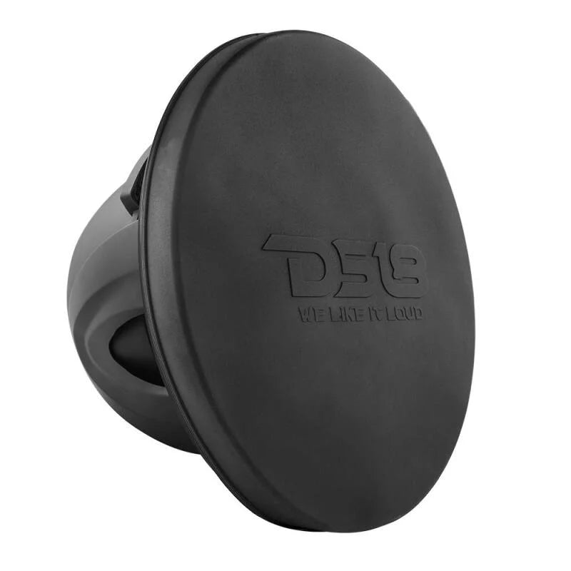 DS18 Marine Speaker Silicone Cover 8in For All Towers Speakers and Subwoofers White - Side View