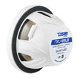 Load image into Gallery viewer, DS18 Marine Subwoofer w/ RGB Lights 12in 350 Watts RMS 4 ohm SVC White - Side View