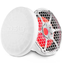 Load image into Gallery viewer, DS18 Marine Subwoofer w/ RGB Lights 12in 350 Watts RMS 4 ohm SVC White - Installation View