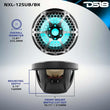 Load image into Gallery viewer, DS18 Marine Subwoofer w/ RGB Lights 12in 350 Watts RMS 4 ohm SVC |Black - Back View