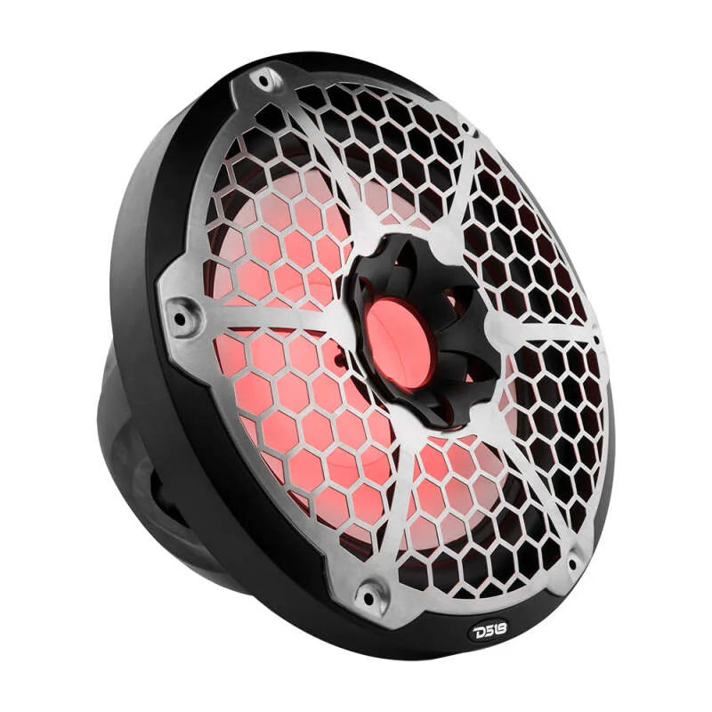 DS18 Marine Subwoofer w/ RGB Lights 12in 350 Watts RMS 4 ohm SVC |Black - Additional View 6