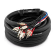 Load image into Gallery viewer, DS18 Medusa Wire Pack 10 Channel RCA 4 x 12GA OFC Power Wire 30-Feet - Installation View