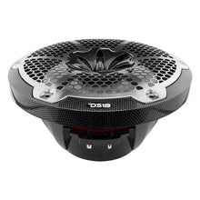 Load image into Gallery viewer, DS18 NXL-M Series Speaker w/ RGB LED Lights 10in 2-Way 200 Watts RMS 4 ohm Black Carbon Fiber - Additional View 7