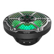 Load image into Gallery viewer, DS18 NXL-M Series Speaker w/ RGB LED Lights 8in 2-Way 125 Watts RMS 4 ohm Black - Side View
