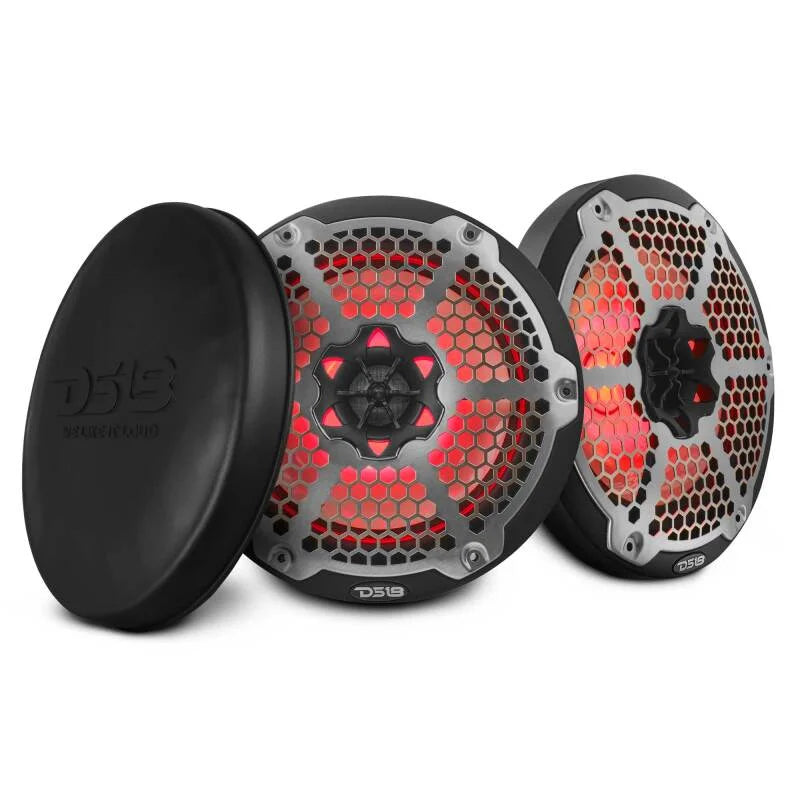 DS18 NXL-M Series Speaker w/ RGB LED Lights 8in 2-Way 125 Watts RMS 4 ohm Black - Installation View