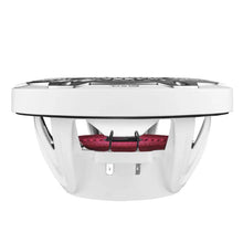 Load image into Gallery viewer, DS18 NXL-M Series Speaker w/ RGB LED Lights 8in 2-Way 125 Watts RMS 4 ohm White w/ Cover - Main Product View