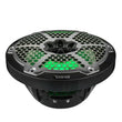 Load image into Gallery viewer, DS18 NXL-M Series Speaker w/ RGB LED Lights 8in 2-Way 125 Watts RMS 4 ohm Black Crbn Fiber w/ Cover - Back View